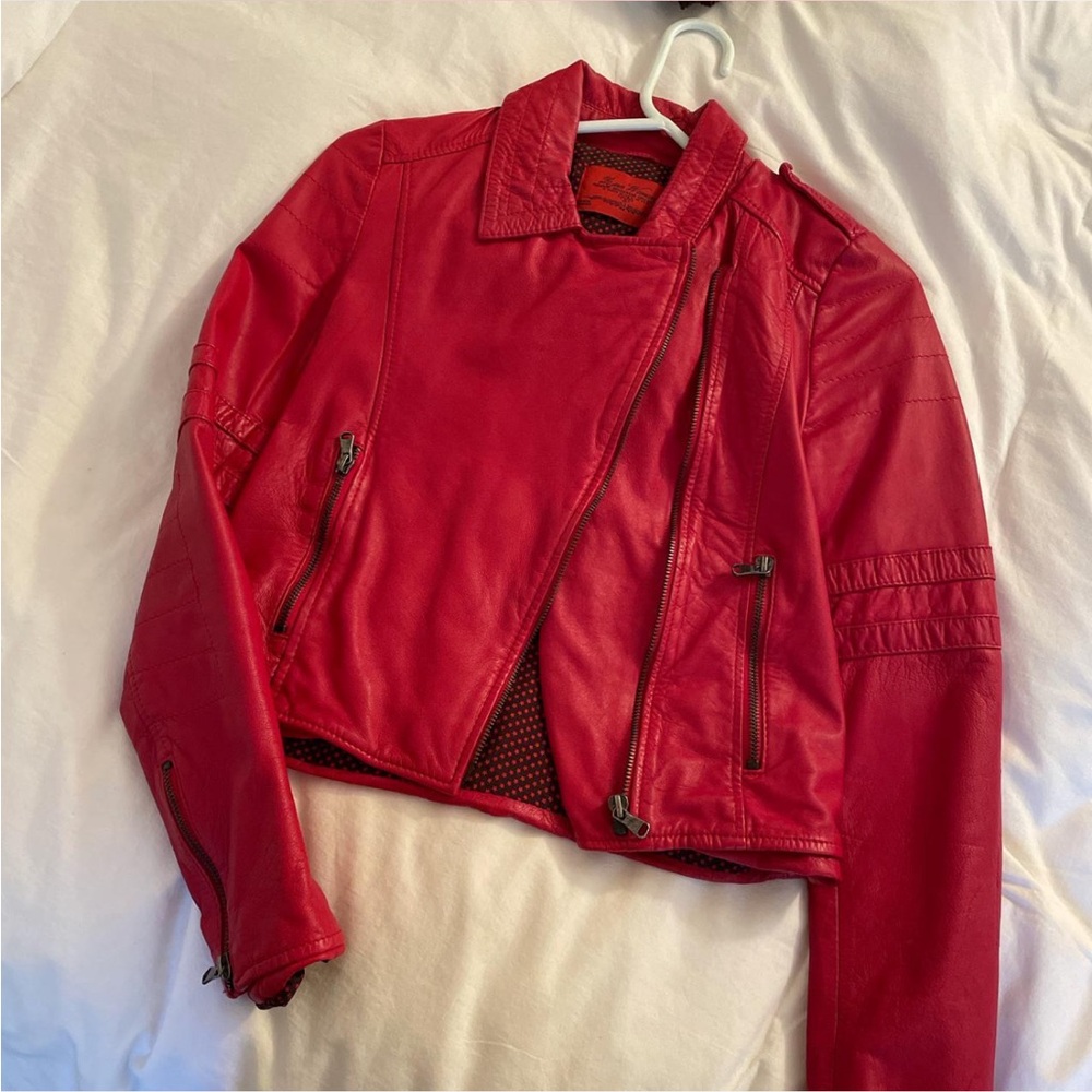 ZARA Genuine leather Jacket